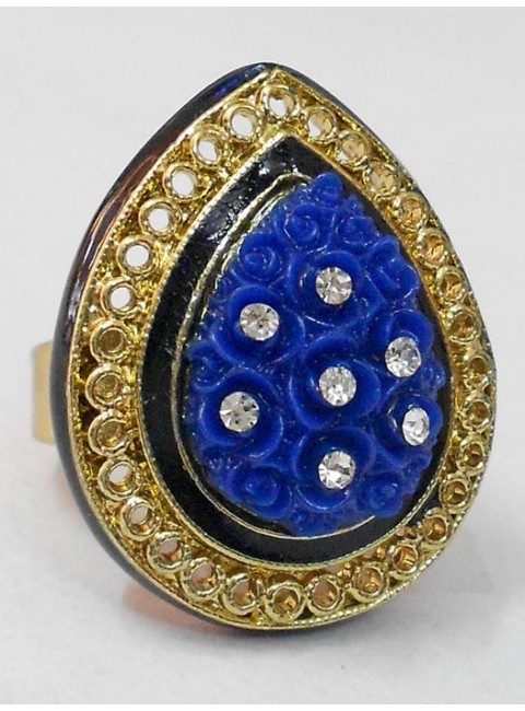 Kundan Finger Ring